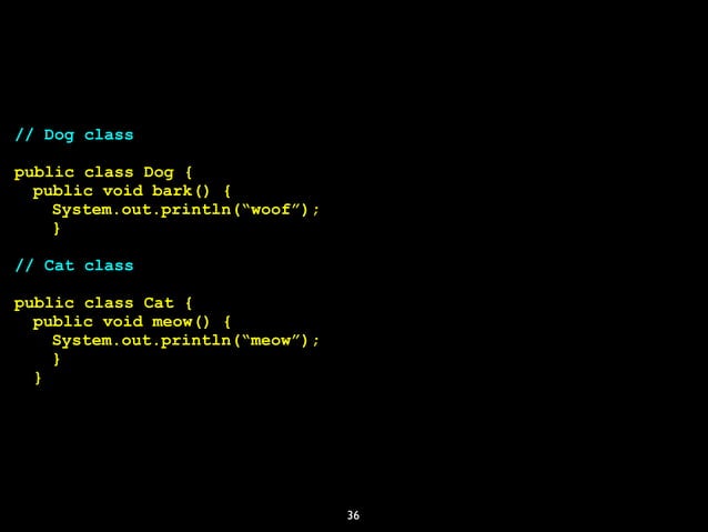 Introduction to Object Oriented Programming & Design Principles | PPT image.