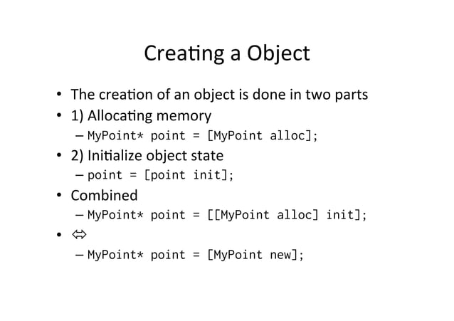 Introduction to objective c | PPT