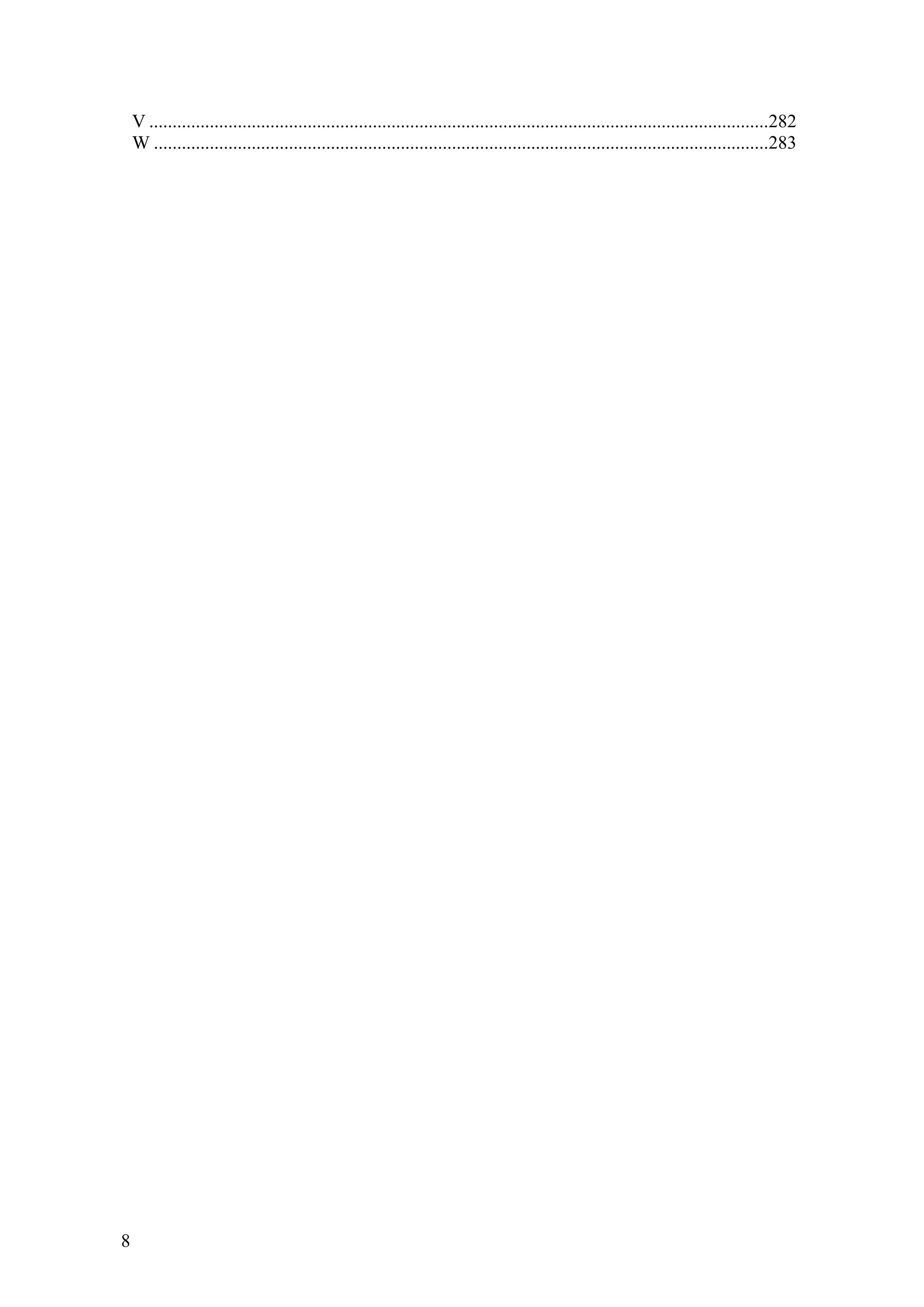 V .....................................................................................................................................282
    W ....................................................................................................................................283




8
 