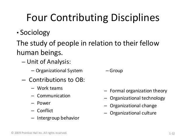 Human behavior in organization chapter 1 ppt picture