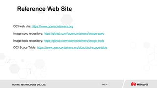 Introduction to OCI Image Technologies Serving Container | PDF