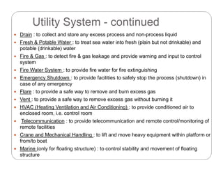 Introduction to Offshore Oil and Gas Surface Facilities | PDF