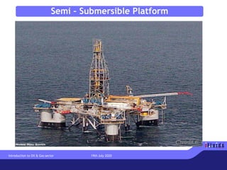 Semi – Submersible Platform
Introduction to Oil & Gas sector 19th July 2020
 