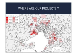 WHERE ARE OUR PROJECTS ?
 