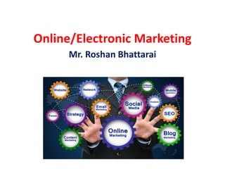 Introduction to Online/Electronic Marketing | PDF