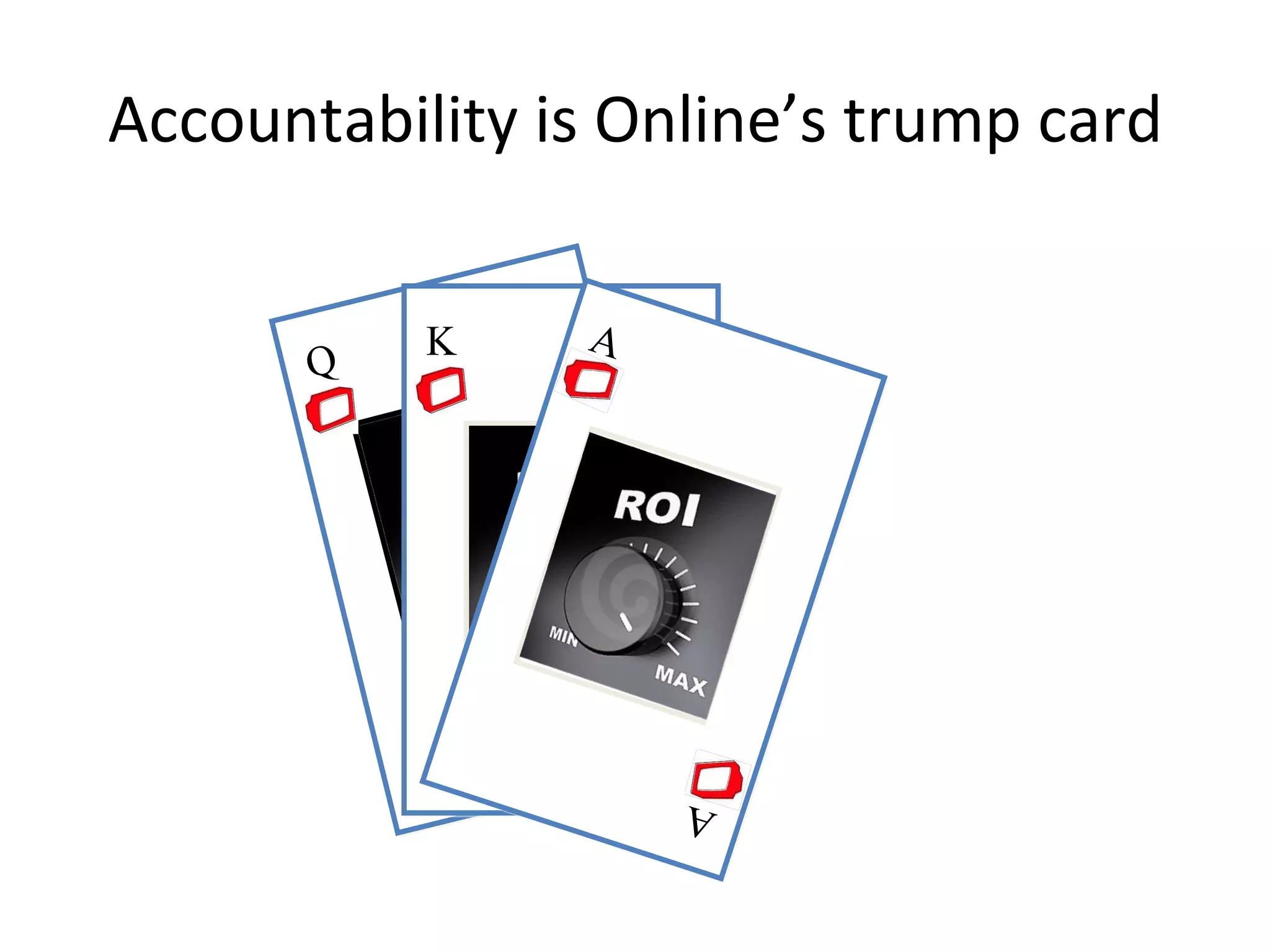 Accountability is Online’s trump card A A A K Q 