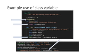 Introduction to OOP in Python | PPT