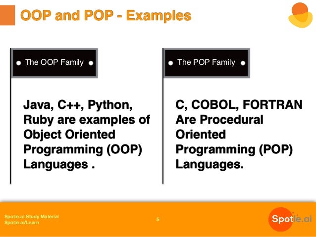 Introduction To OOPS - Class And Object