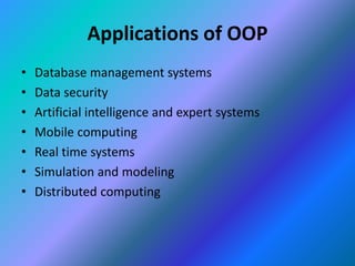 Introduction to oop with c++ | PPTX