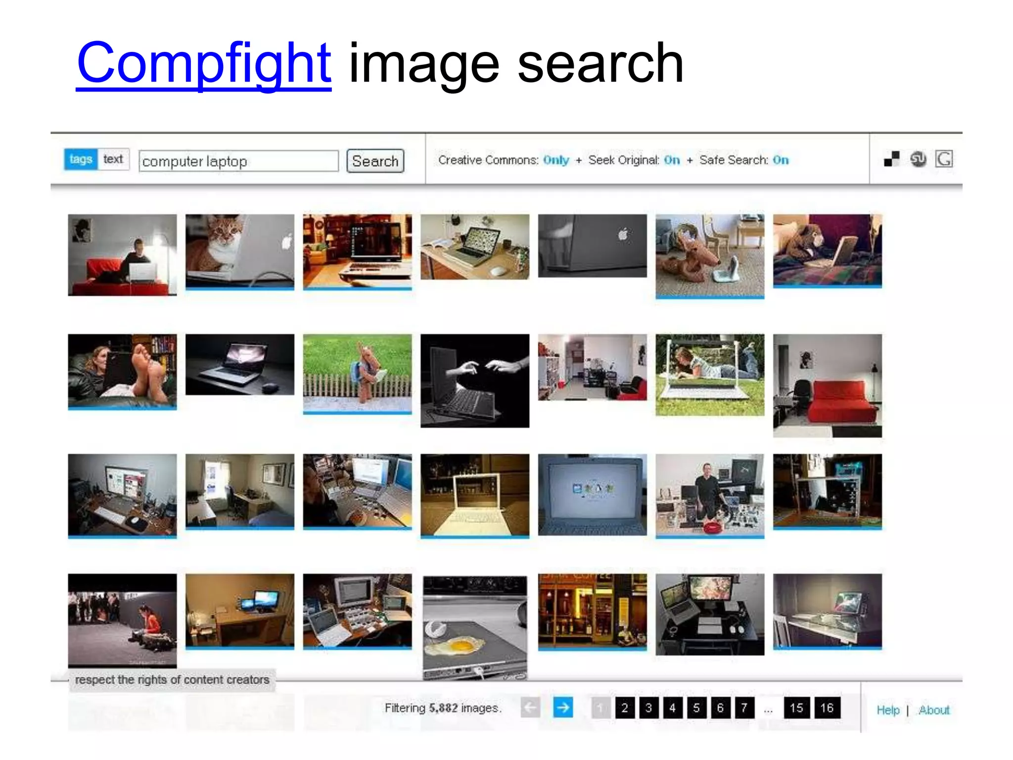 Compfight image search
 