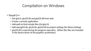 Introduction to Computer Graphics OpenGL.pptx