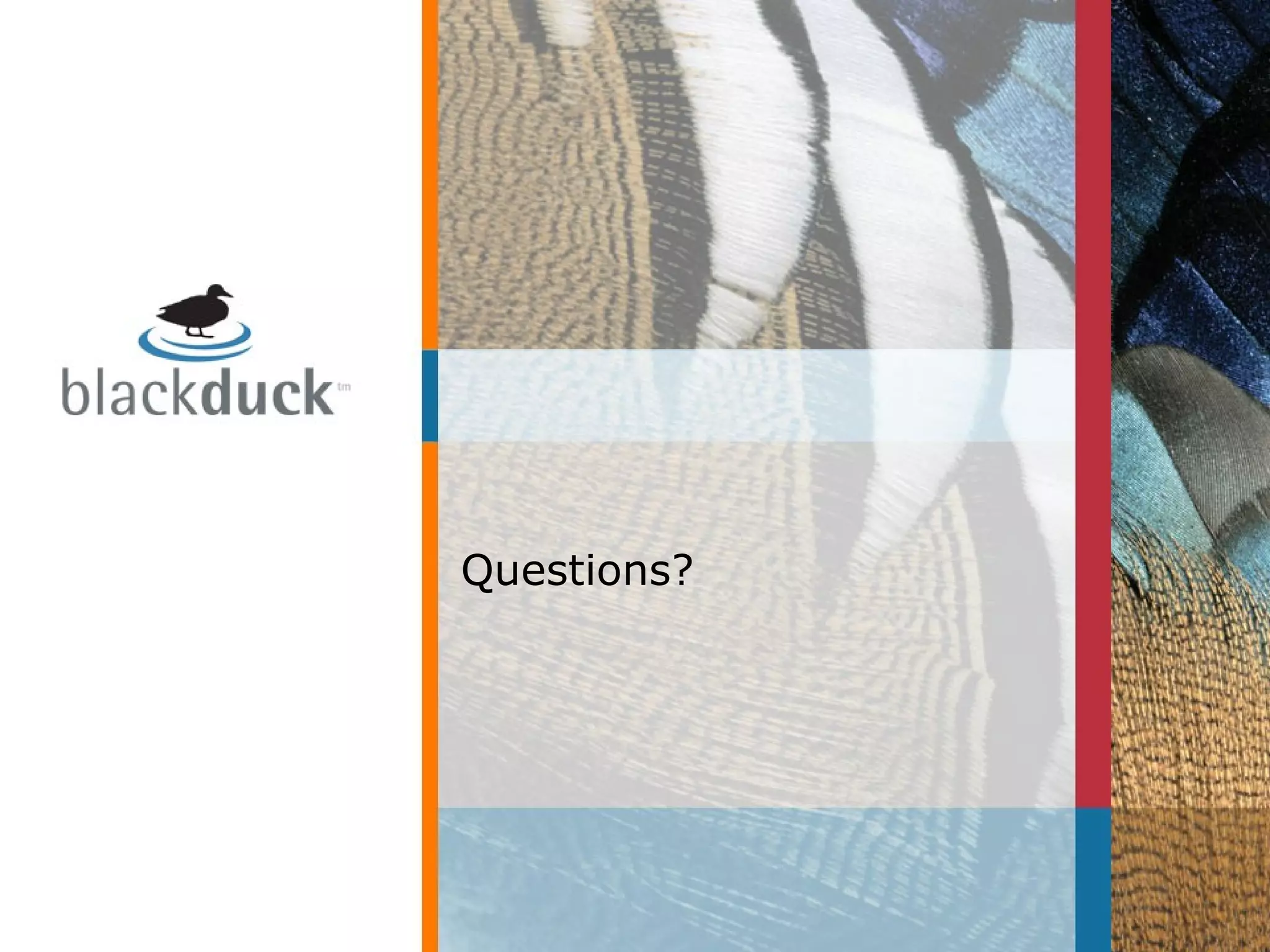Questions? 