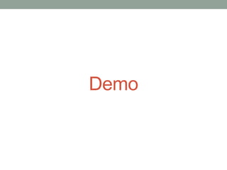 Demo
 