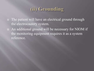 Operating Room Grounding Introduction to operating room | PPTX