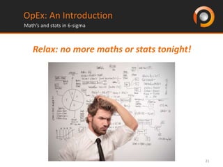 Opex Math Introduction to Operational Excellence - Pauwels Consulting Academy ...