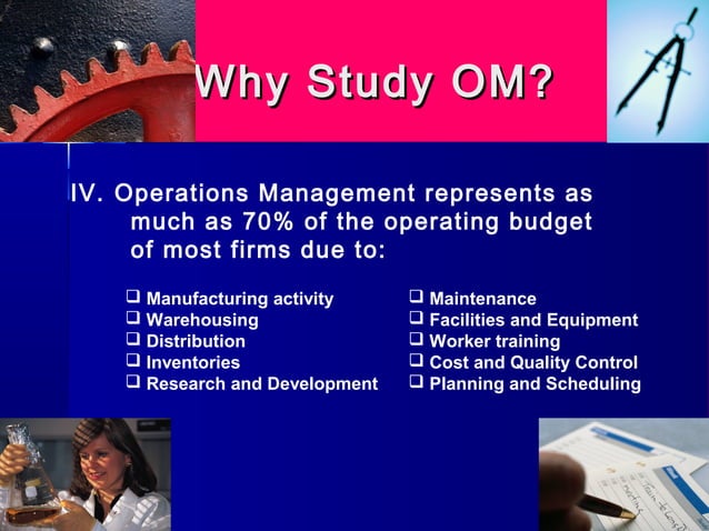 Introduction to operations and logistics management | PPT