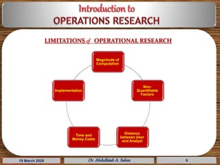 Introduction to operations research | PPT
