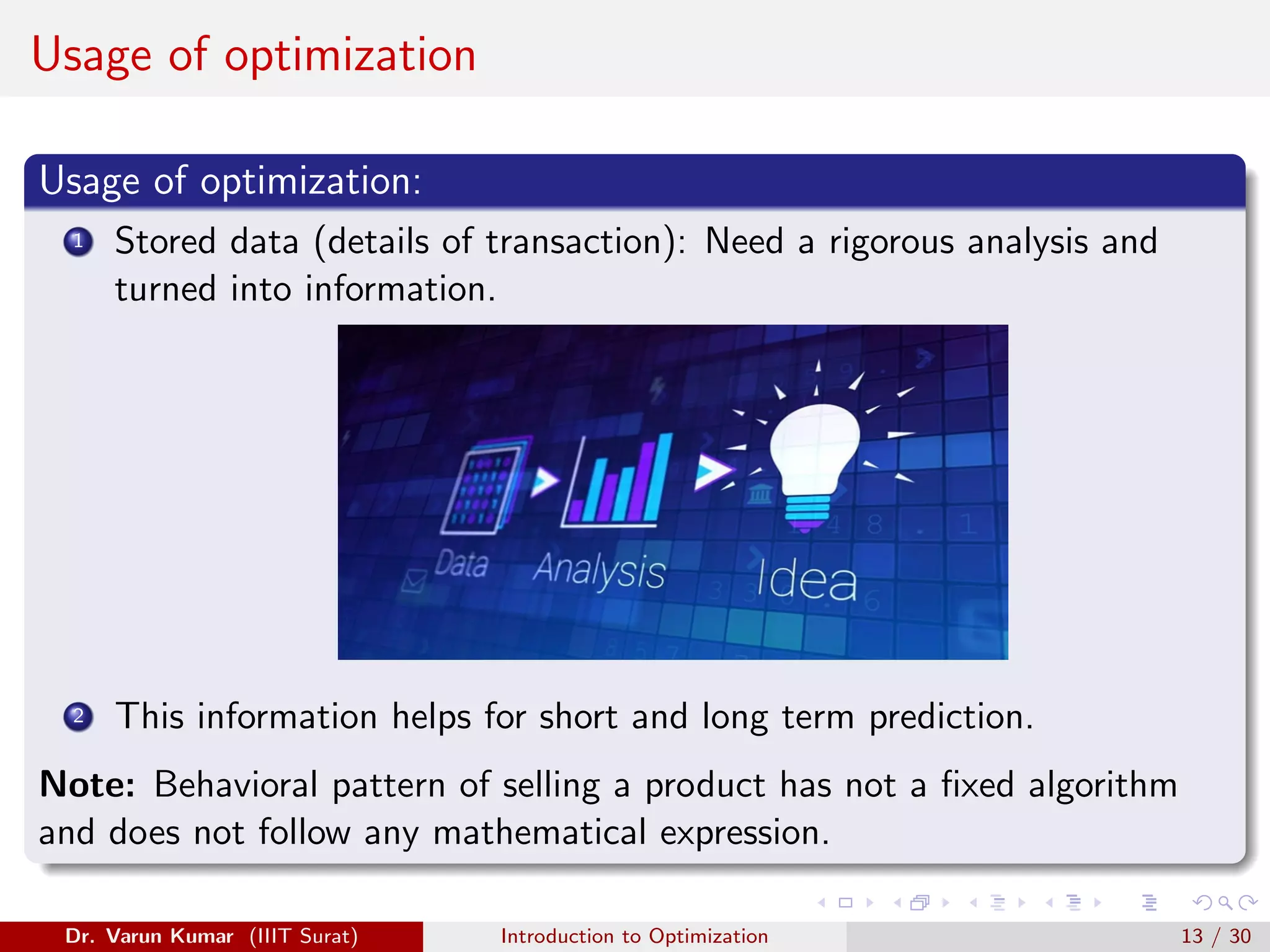 Introduction to optimization | PDF