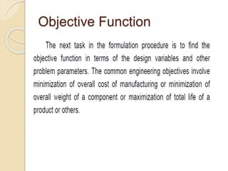 Introduction to optimization | PPTX