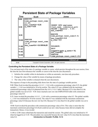 Introduction to oracle 9i pl sql - part 2 | PDF