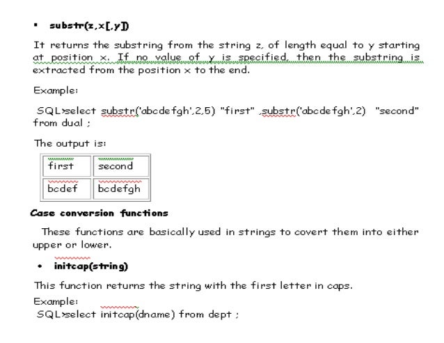 Oracle sql date functions