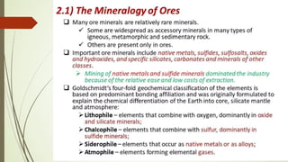 Ore Geometry Introduction to Ore Geology for Civil Engineering | PDF