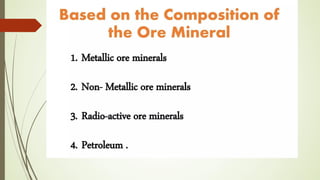 Ore Geometry Introduction to Ore Geology for Civil Engineering | PDF