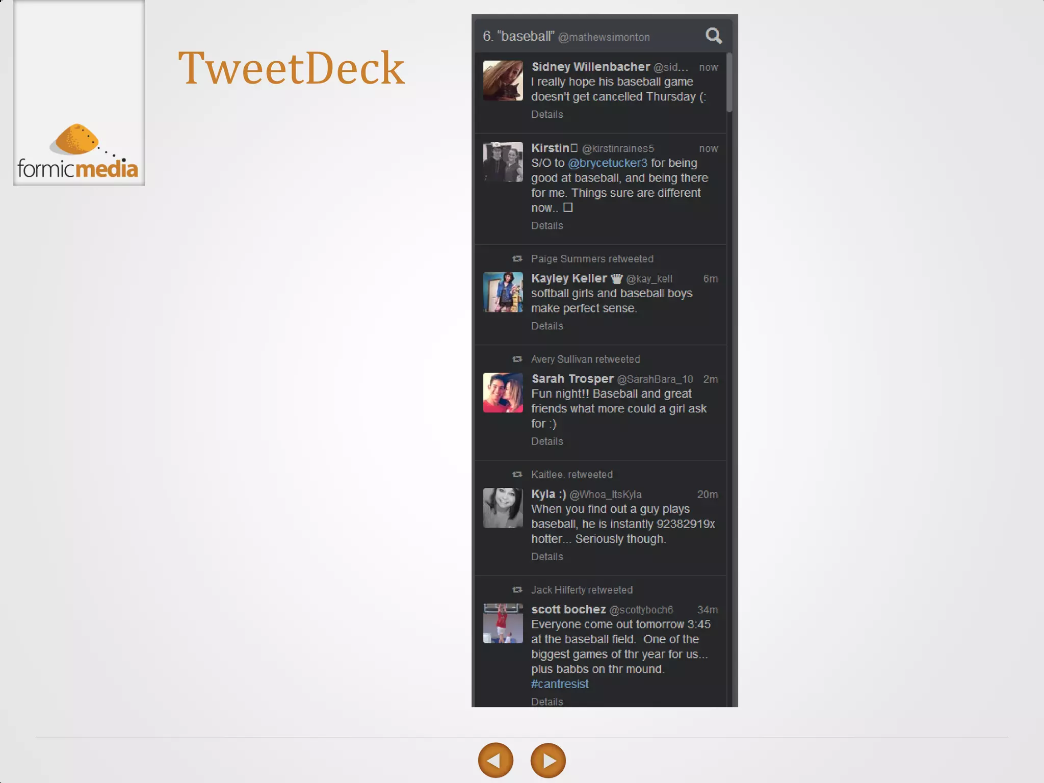 TweetDeck
 