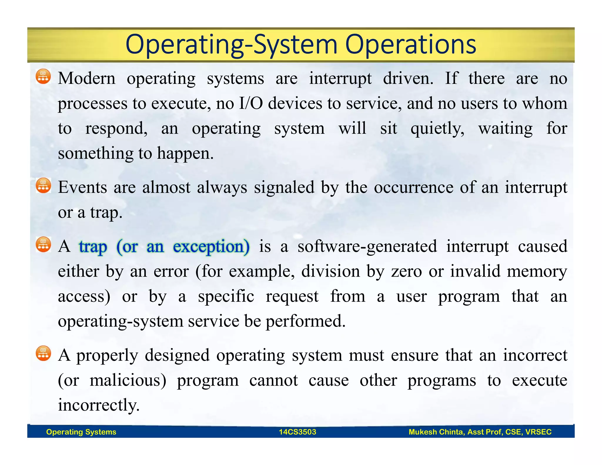 Introduction to Operating Systems | PDF