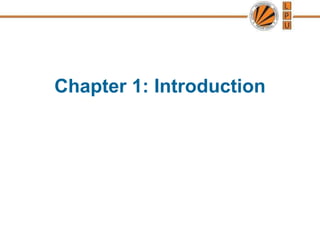 Chapter 1: Introduction
 