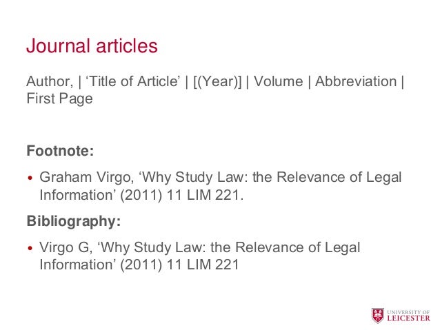 Introduction to OSCOLA referencing 2016