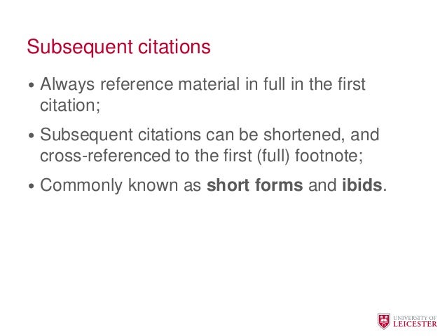 Introduction to OSCOLA referencing 2016