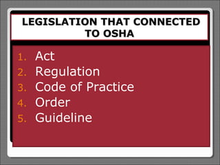 intro to OSHA | PPT