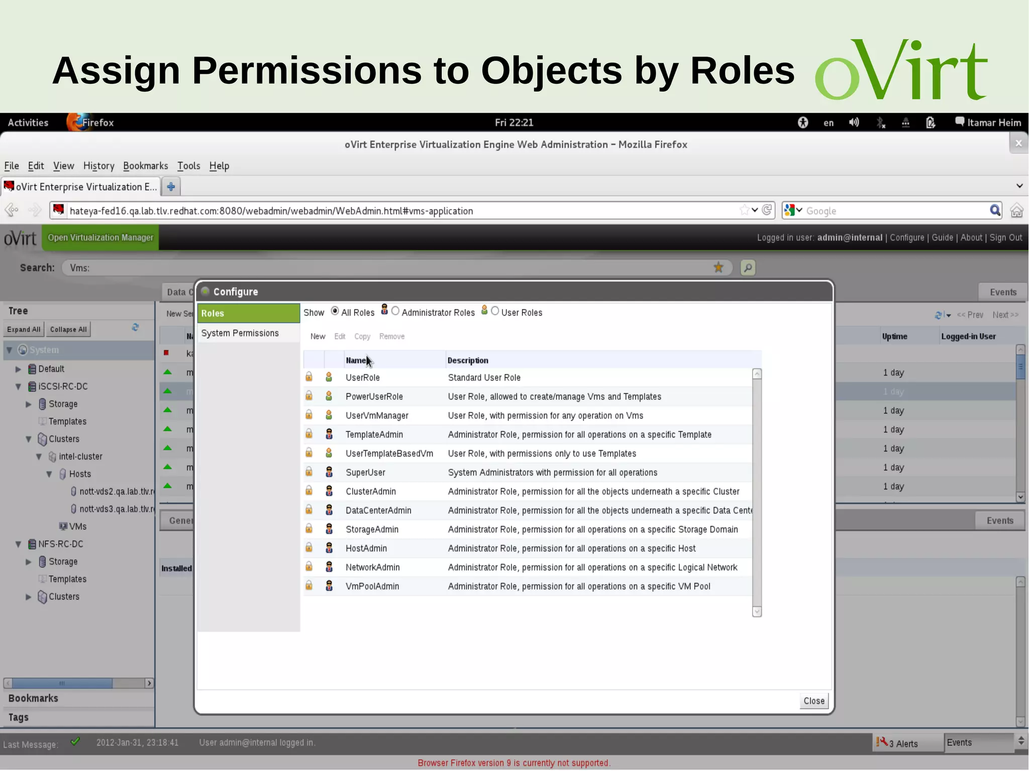 August Penguin 2015 38
Assign Permissions to Objects by Roles
 