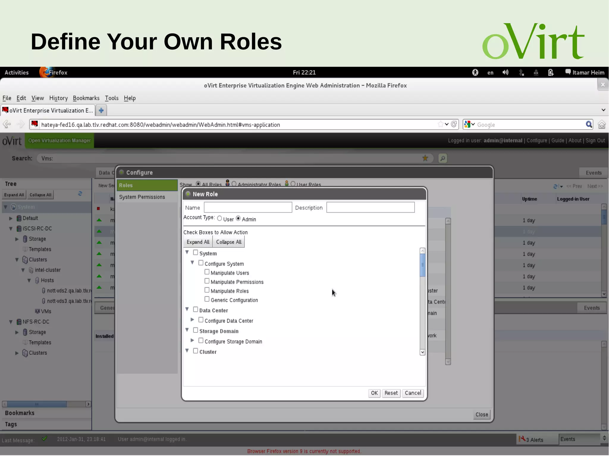 August Penguin 2015 39
Define Your Own Roles
 