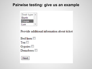 Introduction to pairwise testing | PDF