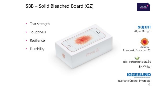 solid unbleached board