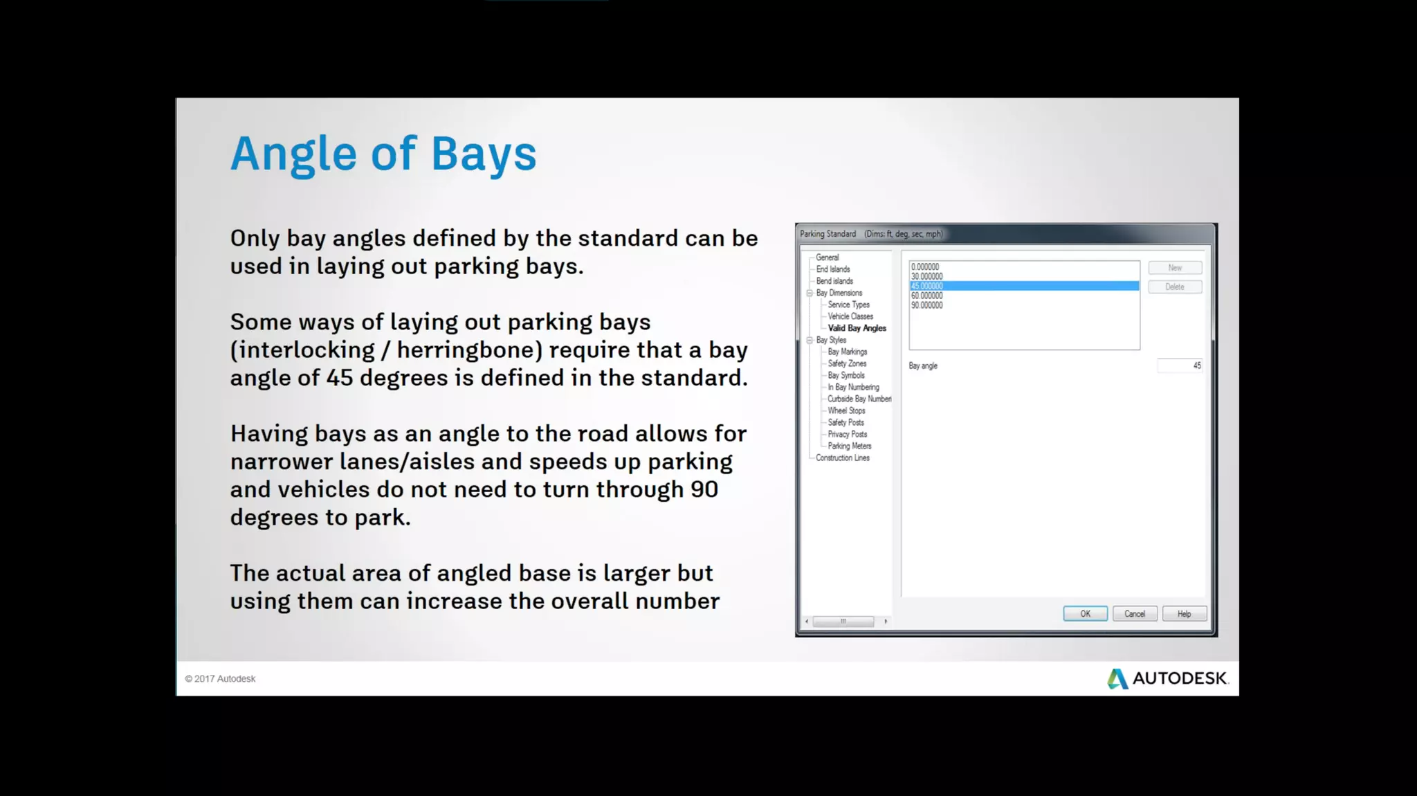 Introduction to Parking Lot Layout using Autodesk Vehicle Tracking