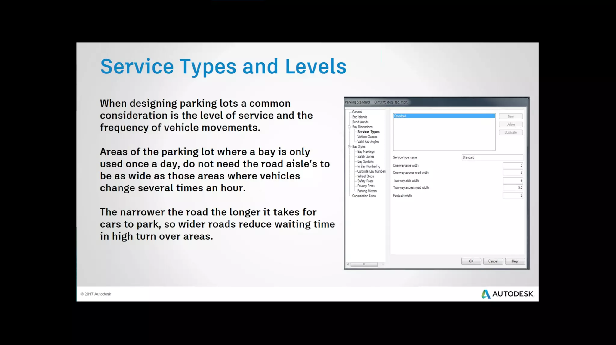 Introduction to Parking Lot Layout using Autodesk Vehicle Tracking