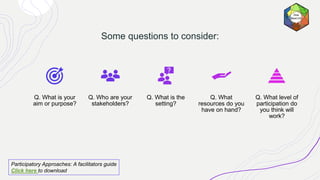 Introduction to participatory tools | PPTX