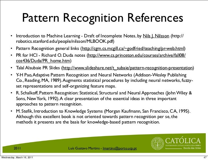 Pattern Recognition Richard O Duda Pdf | introduction to pattern recognition Pattern Recognition Richard O Duda Pdf | introduction to pattern recognition