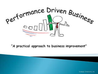 Introduction to Performance Driven Business