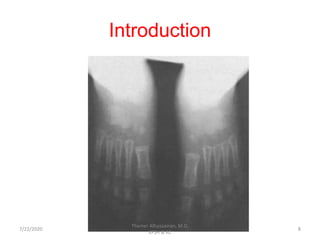Introduction
7/22/2020
Thamer Alhussainan, M.D.
KFSH & RC
8
 