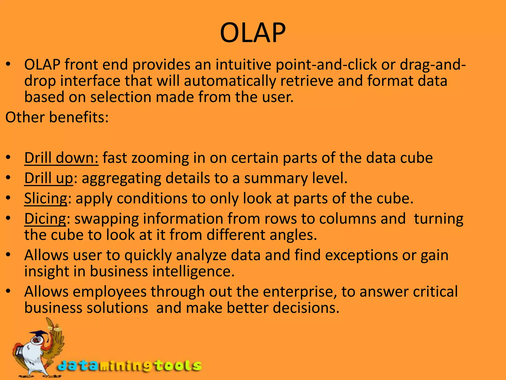 Pentaho administration console