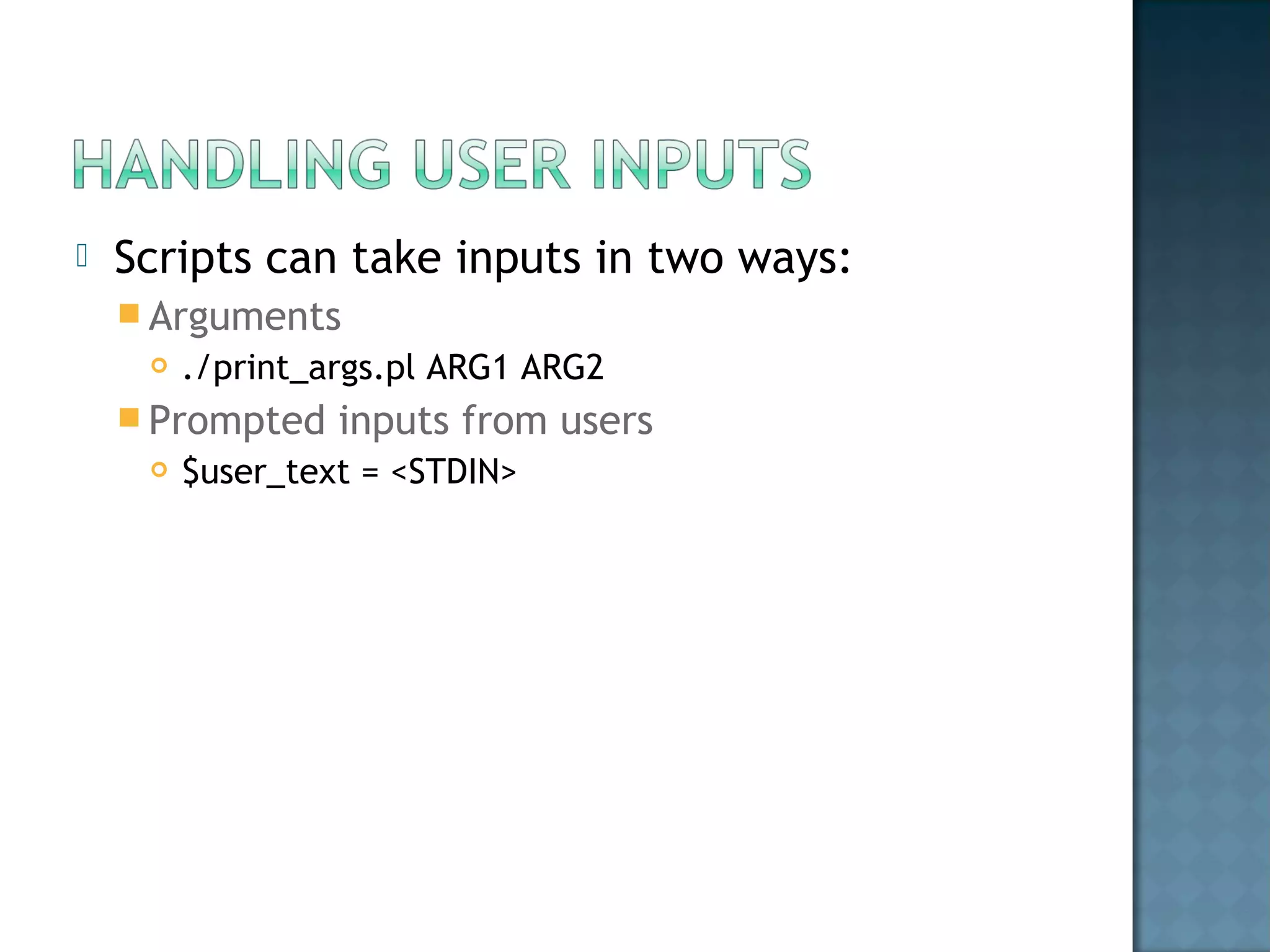 Introduction to perl_lists | PPT