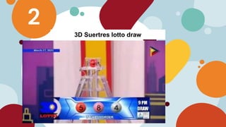 2
3D Suertres lotto draw
 