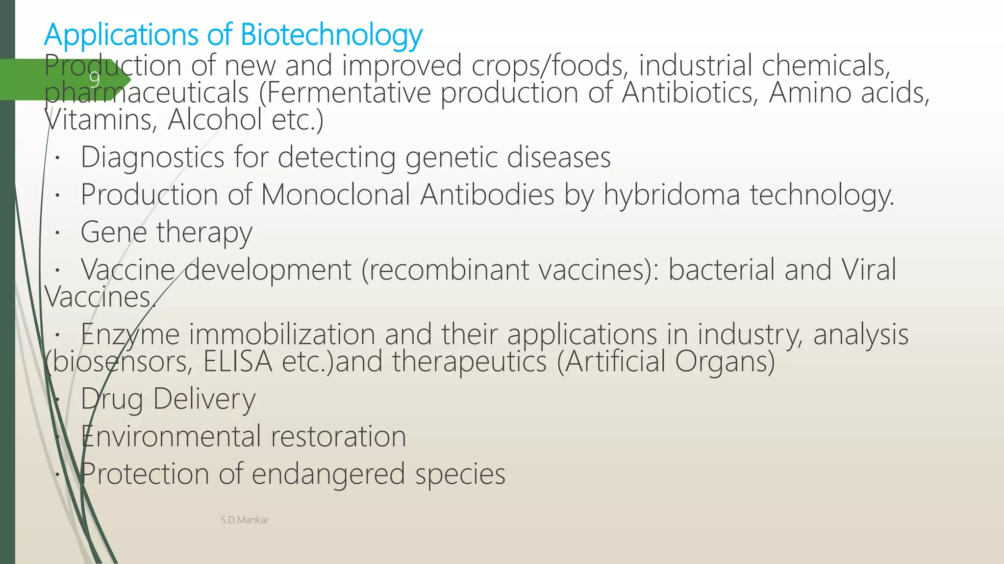 Introduction to pharmaceutical biotechnology as per PCI syllabus