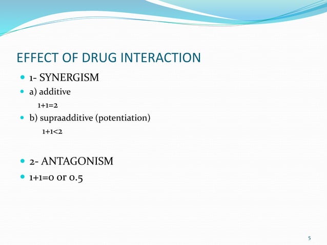 Introduction to pharmacokinetics and pharmacodynamics drug interaction ...