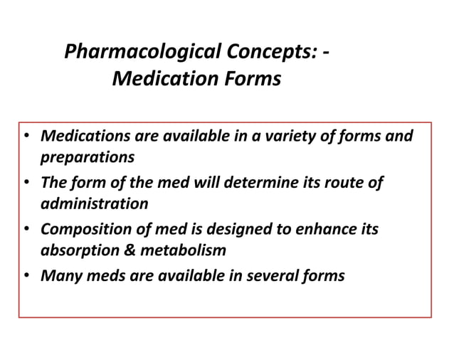 Introduction to pharmacology in nursing | PPTX | Chemistry | Science