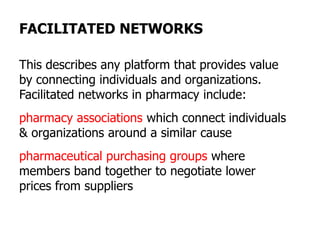 Introduction to pharmacy business models